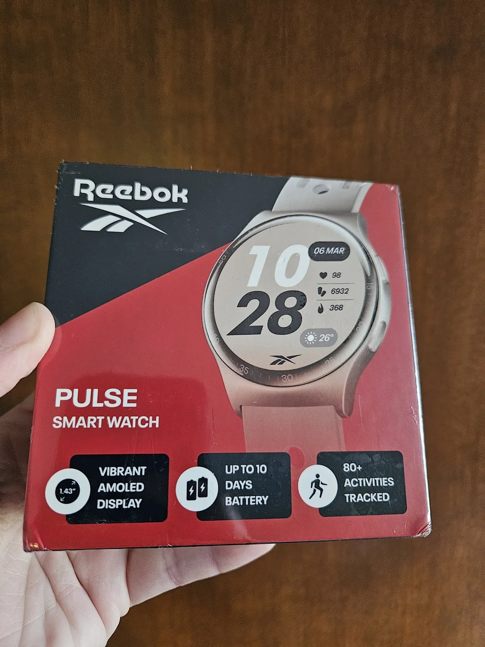 Reebok Pulse Smartwatch - Victory Gold NEW